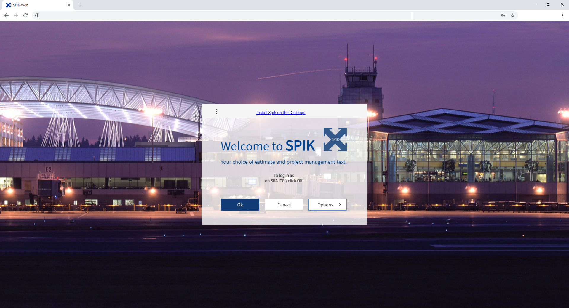 Wisej.NET login screen design example