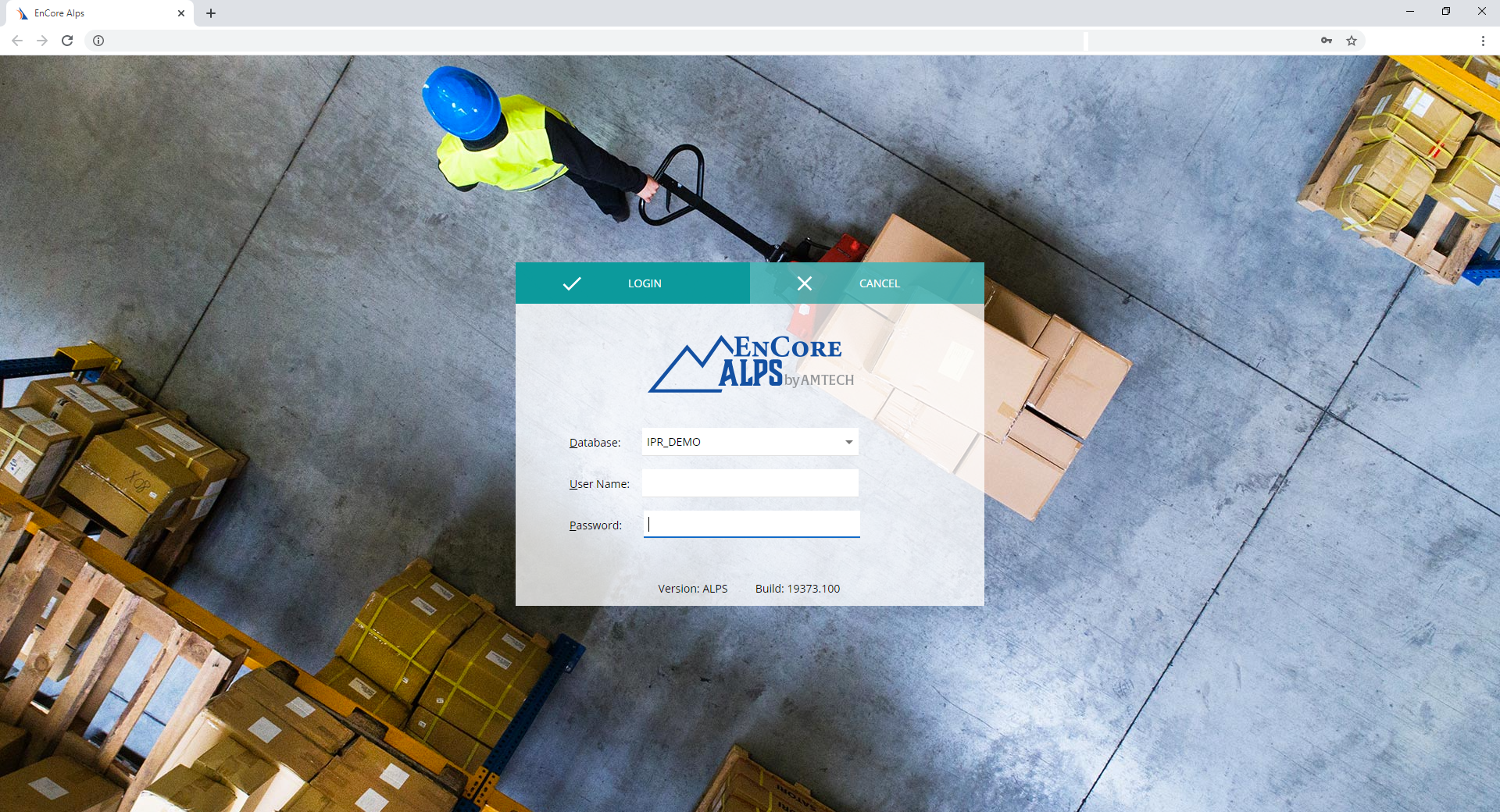 Wisej.NET login screen design example