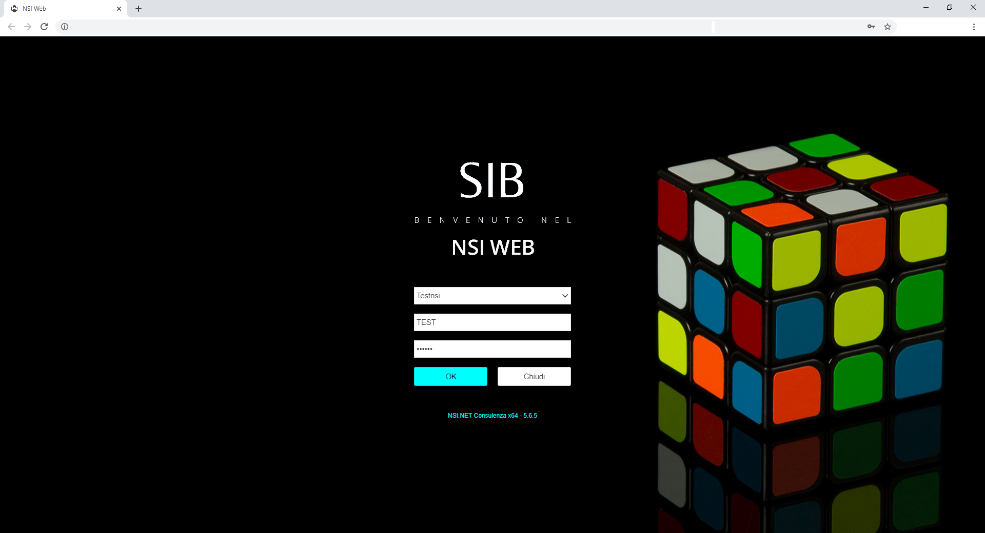 Wisej.NET login screen design example
