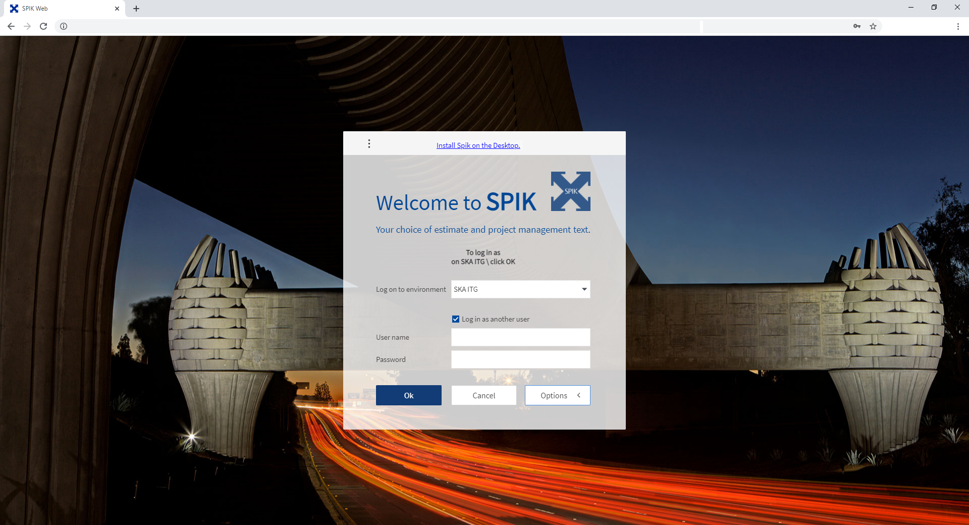 Wisej.NET login screen design example