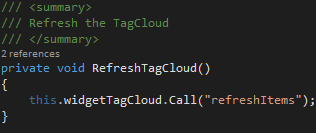 refreshtagcloud
