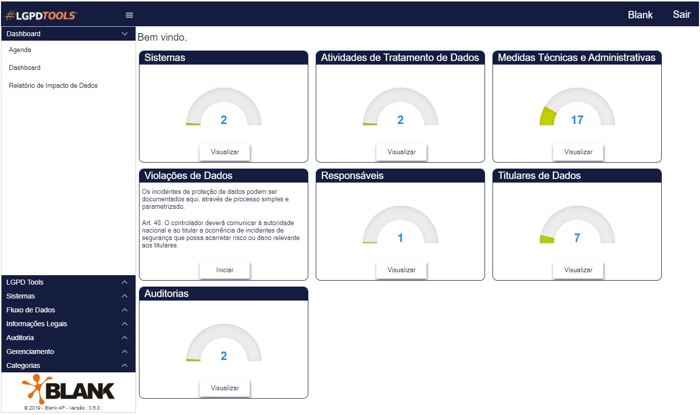 Blank Sistemas LGPDTools data-protection module