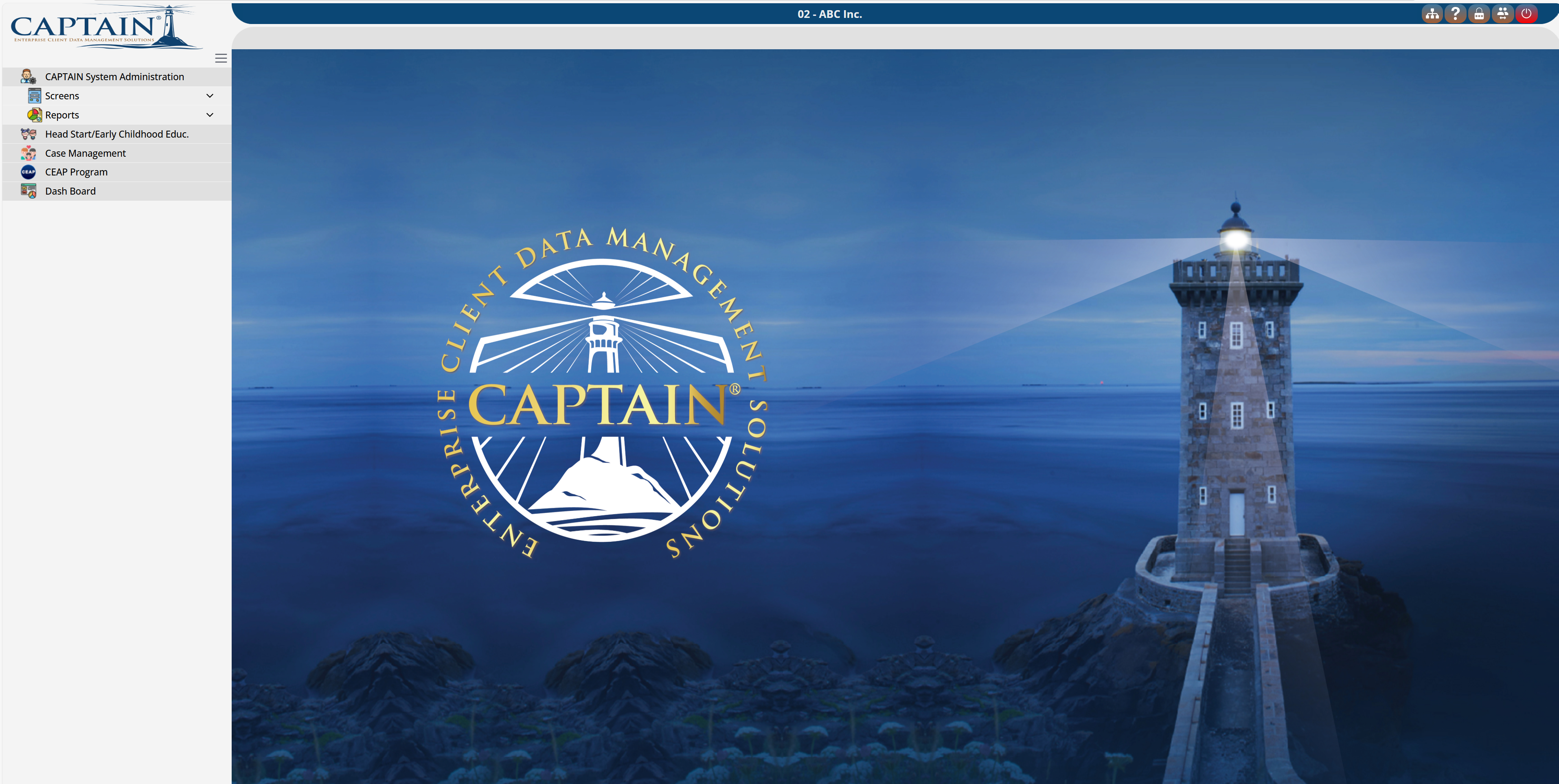 CAPtain landing page