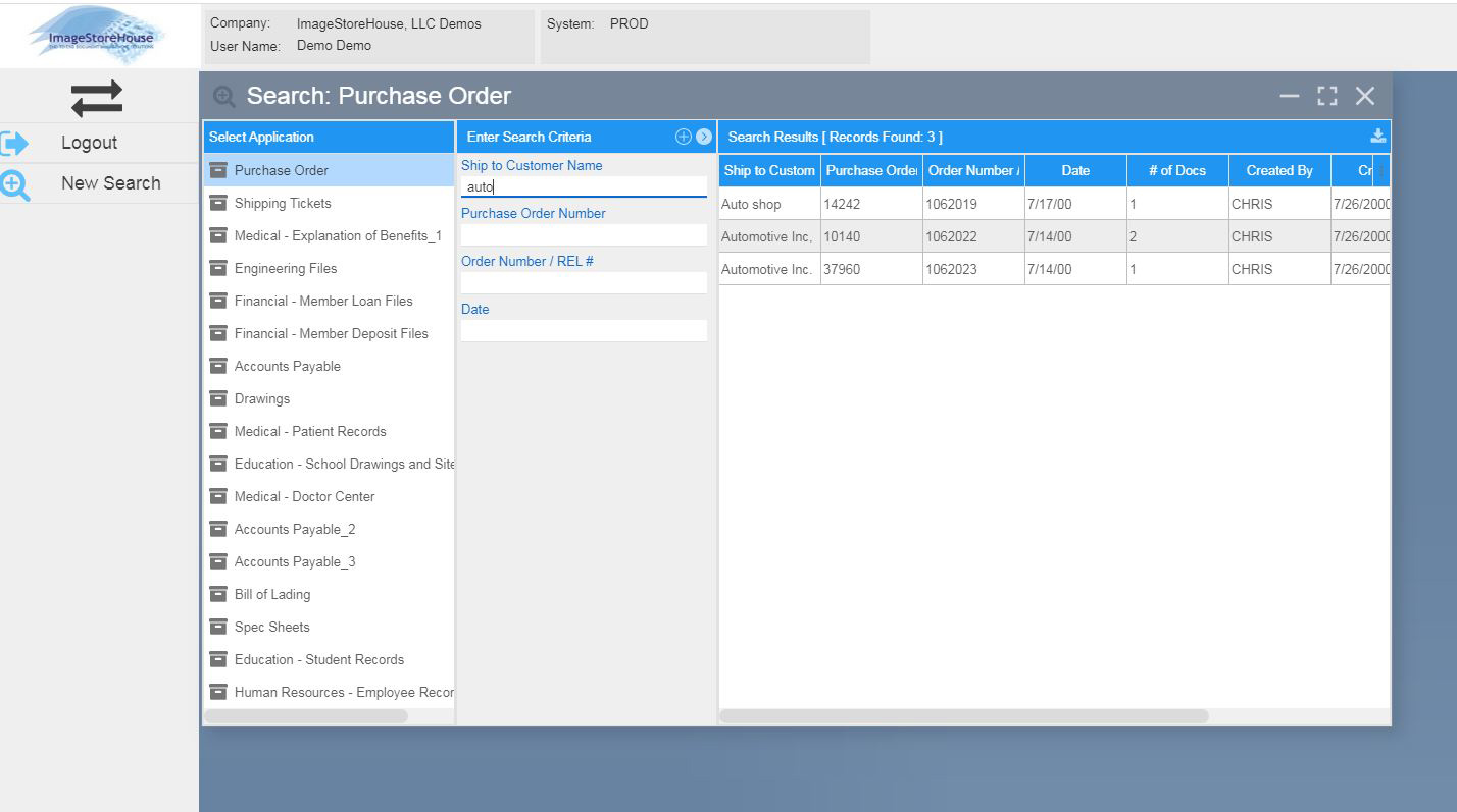 S-Logic browser-based application view