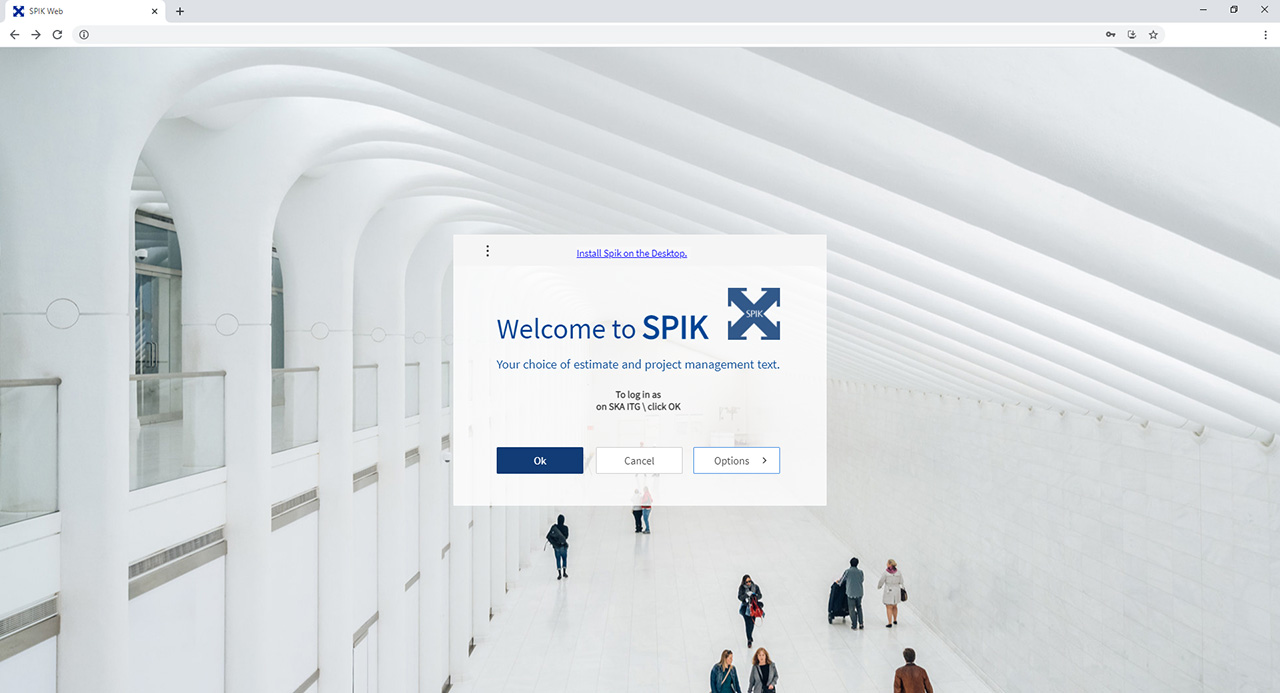 Skanska SPIK web application screenshot 7