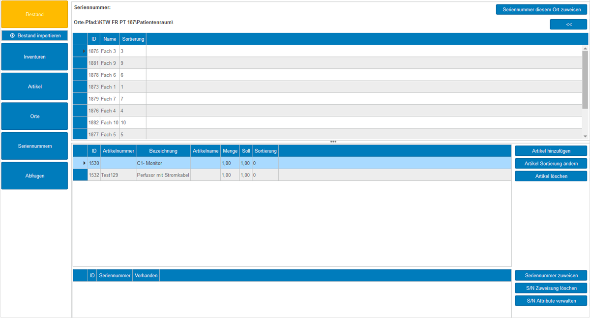 Sydesoft Wisej.NET asset management application running in the browser