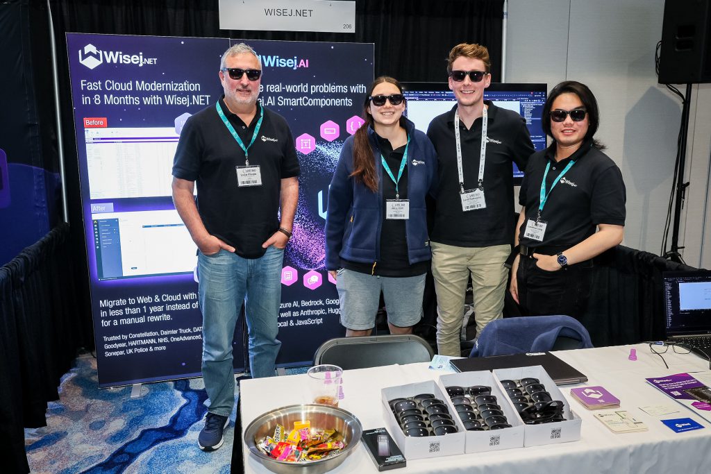 VS Live 2025 – Team at the Booth